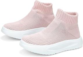 img 3 attached to 👟 Stylish Nihaoya Athletic Sneakers: Fashionable Walking Shoes for Girls