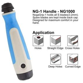 img 2 attached to High-Quality Acrux7 Aluminum Silicone Deburring Countersink: Professional Grade Finishing Tool