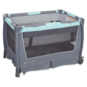 img 3 attached to Baby Trend Retreat Nursery Center: Superior Baby Bedding and Convenient Features