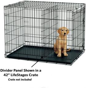 img 3 attached to 🐾 Enhance Pet Safety and Convenience with MidWest Homes Divider Panel: Compatible with Models 710BK, 1248, 1348TD, 1548/DD, and 1648/DD/UL