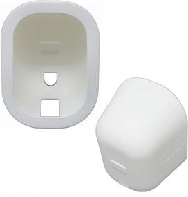 img 2 attached to Arlo Security Light Silicone Skin Case Cover - UV & Weather Protection - 3 Pack, White - Disguise and Shield Your Security Light