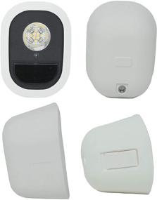 img 3 attached to Arlo Security Light Silicone Skin Case Cover - UV & Weather Protection - 3 Pack, White - Disguise and Shield Your Security Light