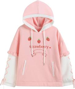 img 4 attached to 🐰 Cuteness Overload: Aza Boutique Girl's Bunny Sweatshirt for Adorable Fashionistas!