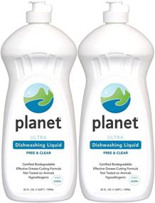 img 3 attached to 🌍 Planet Ultra Dishwashing Liquid - 2 Pack - 25 fl oz