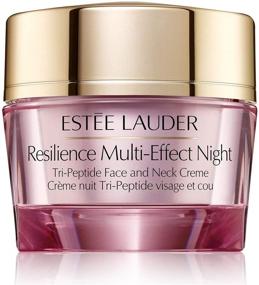 img 1 attached to 🌙 Estee Lauder Resilience Multi-Effect Night Tri-Peptide Face and Neck Cream, 1 oz / 30 ml, Full Size Packaging Removed