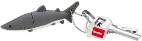 img 2 attached to 🦈 GARRULAX Милый акула USB флеш-накопитель - 32 ГБ, USB 2.0 флеш-накопитель для детей, студентов и коллег - веселый USB накопитель данных.