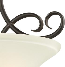 img 2 attached to Westinghouse Lighting 6306500 Two Light Semi Flush