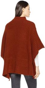 img 3 attached to Fashionable Nomad Shawl Poncho: Stylish Winter Women's Accessory