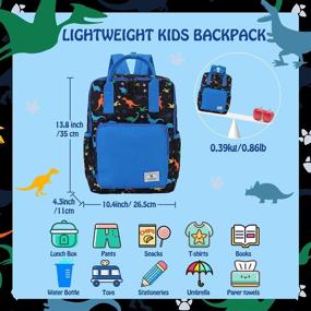 img 3 attached to Backpack Preschool Toddler Girls Chest Backpacks