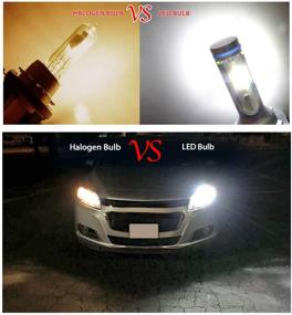 img 1 attached to 💡 LASFIT H15 LED Bulbs: Super Bright Xenon Cool White Light – 60W, 6000lm, 6000K (2 pack)