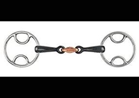 img 1 attached to Shires Sweet Iron Bevel Snaffle