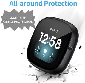 img 1 attached to NANW Protector Compatible Protective Smartwatch Cell Phones & Accessories