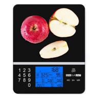 🍽️ idaodan smart food scale with perfect portions nutritional facts display, digital weight grams and oz, nutrition calculator kitchen scale - accurate food and nutrient tracker logo