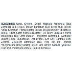 img 1 attached to Schmidt's Wondermint Fluoride-Free Mouthwash: Pomegranate, 16 fl oz, Banish Bad Breath Effectively