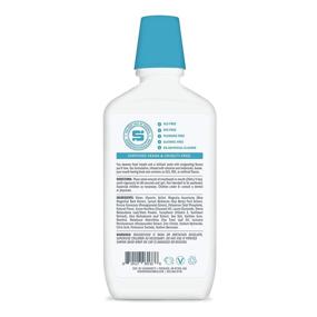 img 2 attached to Schmidt's Wondermint Fluoride-Free Mouthwash: Pomegranate, 16 fl oz, Banish Bad Breath Effectively