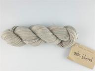 🧶мягкая ручная окрашенная пряжа manos silk blend полупрозрачная 3019 голубь - роскошное волокно для элегантных творений логотип