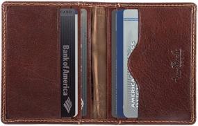 img 4 attached to 👜 Premium Italian Luggage Depot: Discover Exquisite Men's Wallets, Card Cases & Money Organizers