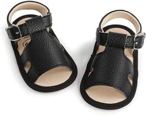 img 3 attached to 👟 Ultimate Lightweight Anti-Slip Boys' Outdoor Sandals: The Perfect Prewalker Shoes in Sandals