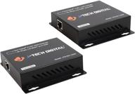 📺 j-tech digital proav hdmi extender: crystal clear 1080p over single cat5e/6 cable up to 400' with ir extension [tx + rx] logo