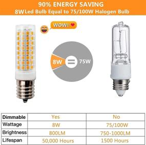 img 3 attached to Enhanced Efficiency: Dimmable LED Microwave Halogen Equivalent for Optimal Lighting Experience