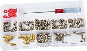 img 2 attached to 🔩 Dana Fred 180pcs PC Screws Standoff Kit M3 M5 M6 - Phillips Head Assortment for HDD, PC Case, Motherboard, Fans, Power Graphics (Bonus: Phillips Screwdriver)