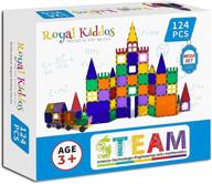 🏰 magnetic building toys for toddlers - royal kiddos логотип