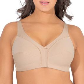 img 2 attached to 👙 Women's Seamed Unlined Wirefree Bra by Fruit of the Loom