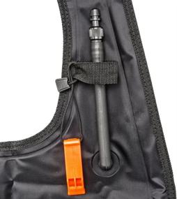 img 2 attached to Innovative Scuba Snorkel Vest - Floatation and Safety for Kids (Black, SN0281)