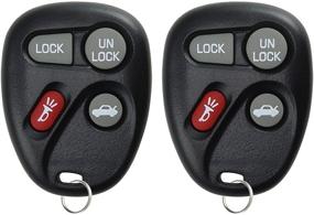 img 3 attached to 🔑 Бесключевой вариант KeylessOption 16245100-29 Замена автомобильного брелока с ключом для бесключевого входа - Набор из 2 штук - Продукт высокого качества!