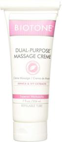 img 3 attached to Biotone Dual Purpose Massage Creme 7 oz - Pack of 2 Tubes: Ultimate Massage Product for Therapy and Relaxation