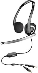 img 4 attached to 🎧 Binaural NC Mute Vol PC Headset: Enhanced Audio Experience for Computer Use
