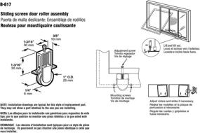 img 1 attached to Slide Co 11658 Sliding Screen Roller