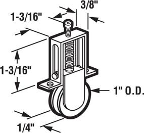 img 2 attached to Slide Co 11658 Sliding Screen Roller