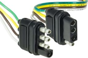 img 4 attached to 🔌 Hopkins 48205 4 Wire Flat Connector Set + Splice Connectors: Streamline Your Wiring Needs