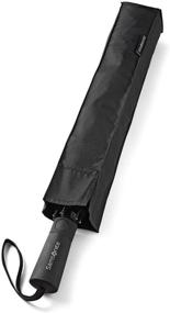 img 2 attached to Samsonite Luggage Windguard Umbrella Black Umbrellas
