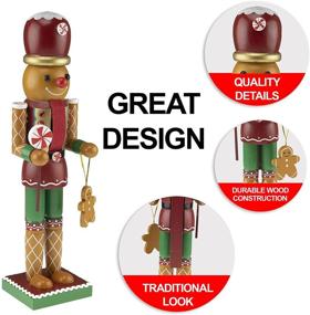 img 2 attached to Традиционный щелкунчик Clever Creations Gingerbread