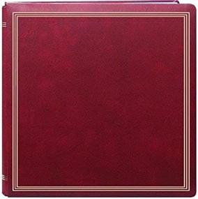 img 4 attached to 📸 Потрясающий бордовый магнитный фотоальбом X-Pando: Идеальный размер, чтобы показать ваши воспоминания!