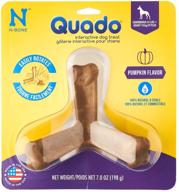 n-bone quado pumpkin-flavored interactive chew, ginormous size, large logo