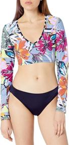 img 2 attached to BCBGeneration Womens Rashguard Swimsuit XX Small