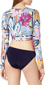 img 1 attached to BCBGeneration Womens Rashguard Swimsuit XX Small