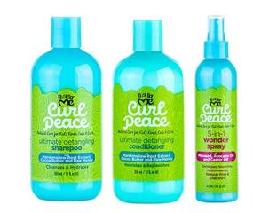 img 1 attached to 🌀 Just For Me Kids Curl Peace Hair Products Combo: The Ultimate Trio for Perfectly Defined Curls!