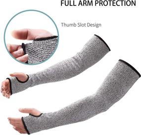 img 3 attached to Unitron Resistant Sleeves: Ultimate Abrasion Protection for Maximum Safety