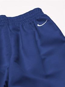 img 2 attached to Nike Boys' Solid Lap 🩲 Volley Short Swim Trunk with Big Logo