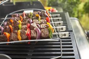 img 2 attached to 🔥 Weber 6606 Original Kabob Grilling Set - Elevate Your BBQ Experience!