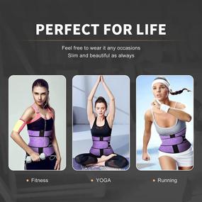 img 1 attached to 💪 Get Fit with FeelinGirl Neoprene Workout Trainer: Slimming Women's Clothing for Effective Results