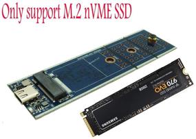 img 2 attached to Sintech USB 3.0 nVME SSD Enclosure: High-Speed M.2(NGFF) M Key Case for External Storage