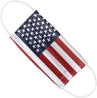 🌬️ ultra-thin and washable unisex face covering - american 1 ply reusable design logo