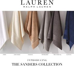 img 1 attached to 🛀 Ralph Lauren Sanders Towel 6pc Set - Solid Tan/Light Brown - Bath, Hand & Washcloths