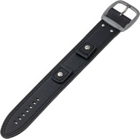 img 4 attached to Top Quality Hadley Roma MSM912RA 180 18mm Genuine Leather Strap: A Perfect Accessory for Watch Enthusiasts