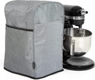 🎛️ premium crutello stand mixer cover - keep your 5-8 quart mixer clean and protected with convenient storage pockets logo